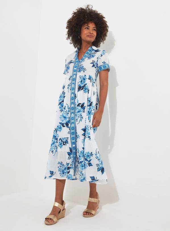 JOE BROWNS Collared Floral Midi Dress 16